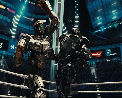 robot boxing like real steel|hugh jackman robot boxing.